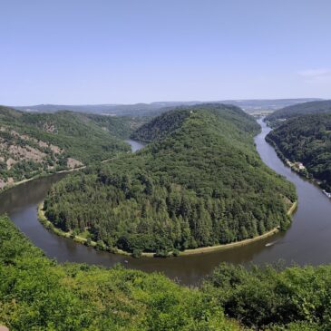 Radtour Saarschleife